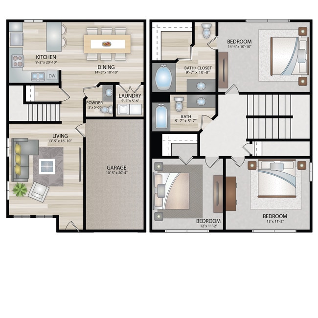 Floorplan - Kingsland West