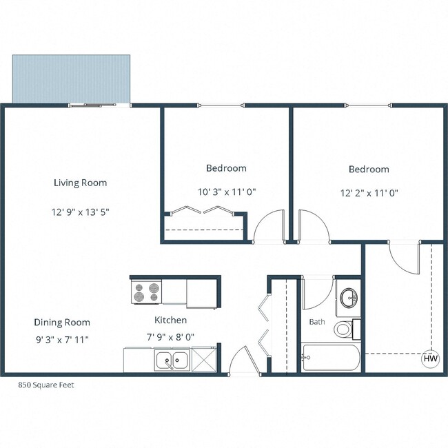 Floorplan - Dakota Manor