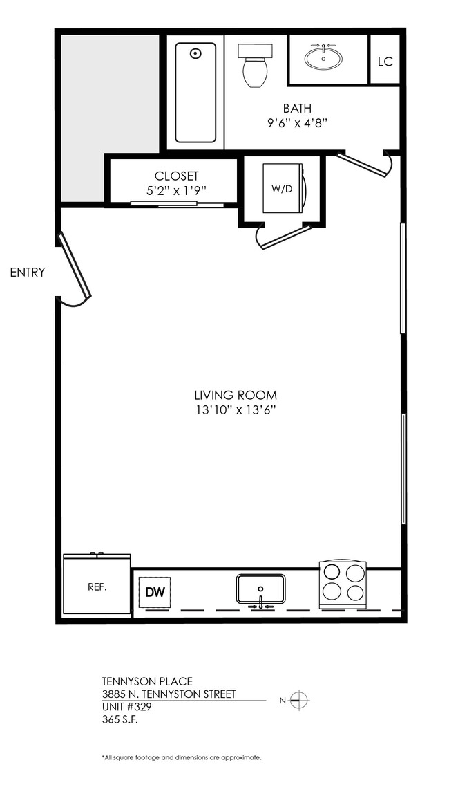 Floorplan - Tennyson Place