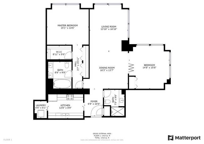 Building Photo - Financial District - 2 BR, 2 BA Condo 1,510 Sq. Ft. - 3D Virtual Tour,  Parking Option