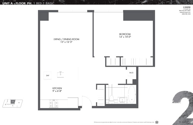 Floorplan - 2 Cooper Square