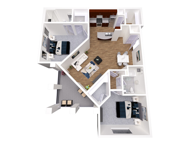 Floorplan - Panther Creek Parc