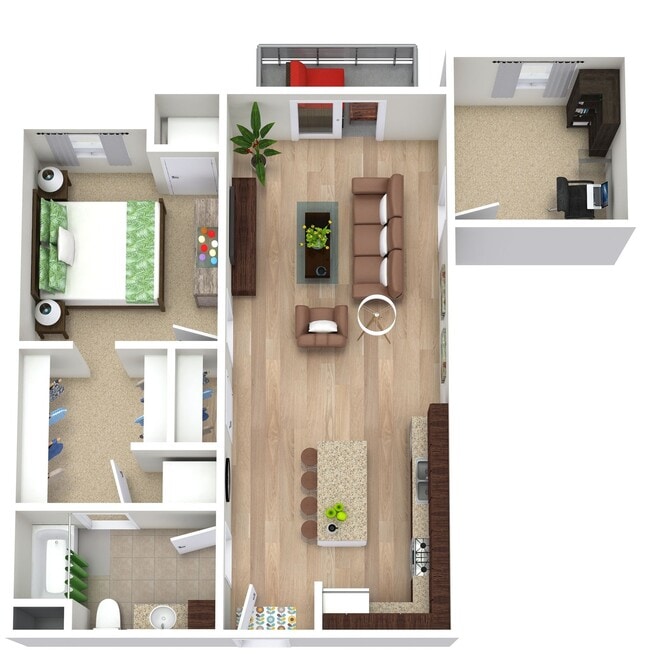 Floorplan - Grand35 Apartments - 55 Plus Active Adult