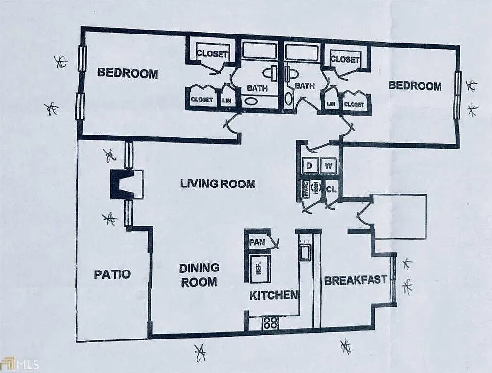 Condo Layout - 302 Lenox Way NE