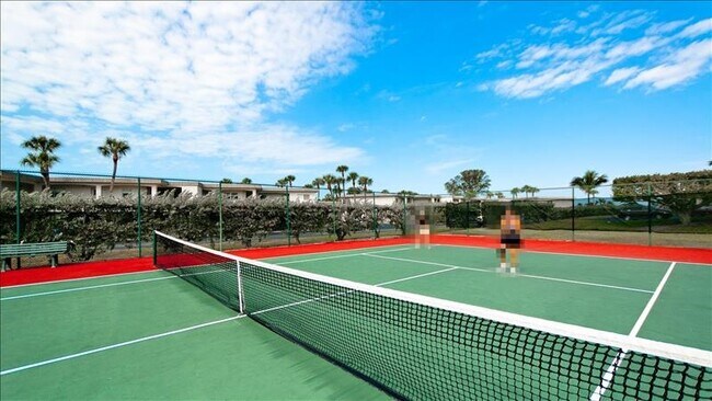 Private tennis/Pickleball court - 6400 Flotilla Dr