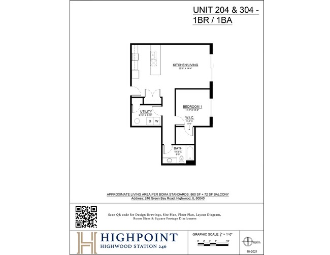 Floorplan - HIGHPOINT Highwood Station 246