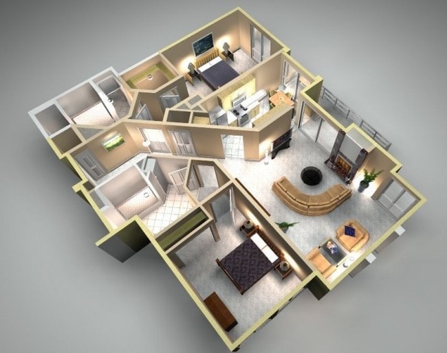 Plan - F - Riviera Collection