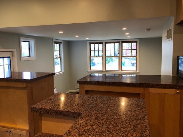 view of lounge from kitchen area - 14 Locust St