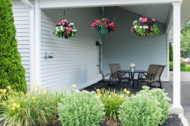 Covered Patio - Theresa A. Rook Retirement Community