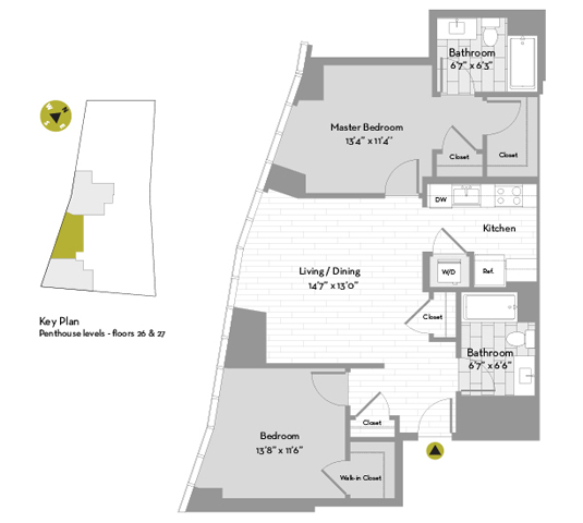 Floorplan - The Kensington