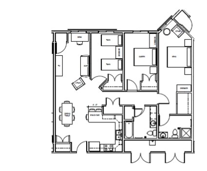 3BR/2BA - Sibley Park Apartments