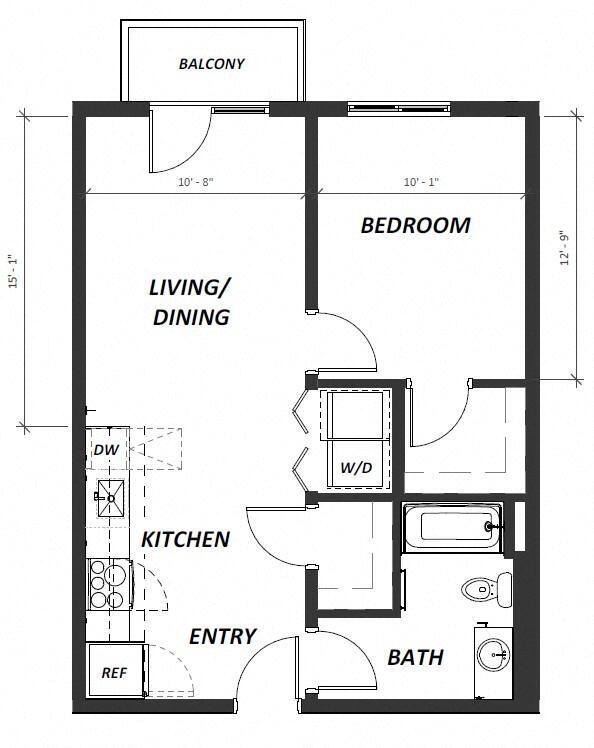 Floorplan - AVIVA Apartments