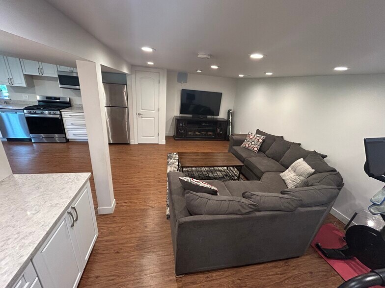 Basement Living Area plus kitchen - N2W27318 Lyles Dr