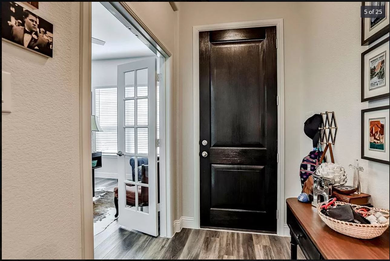 French Door Office Entry - 808 Parkside Dr