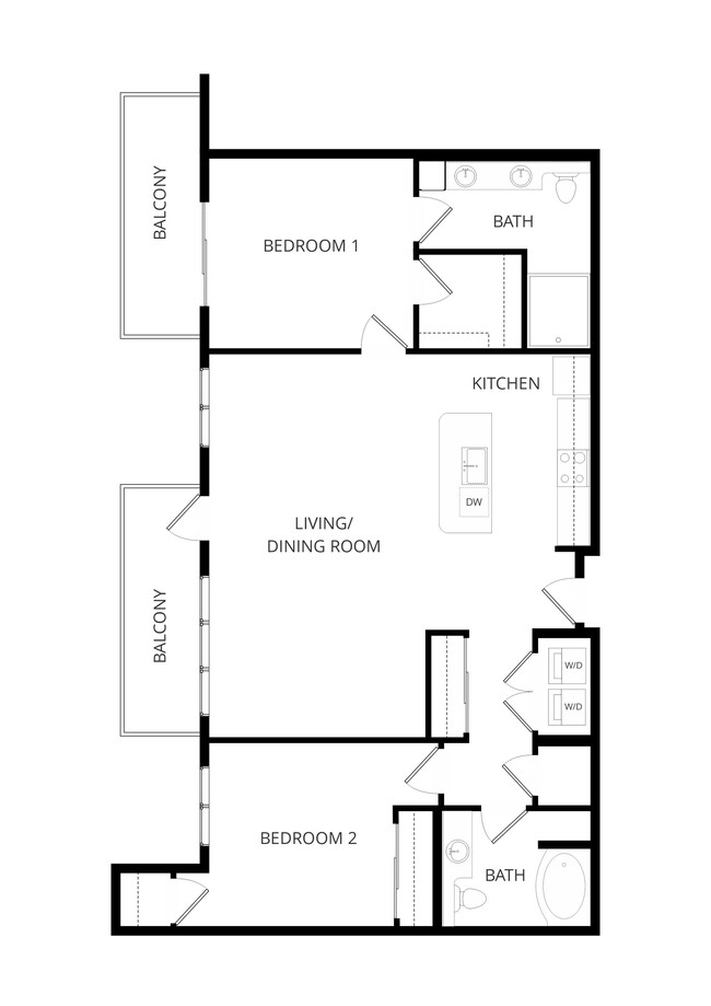 Floorplan - Gatsby Apartments