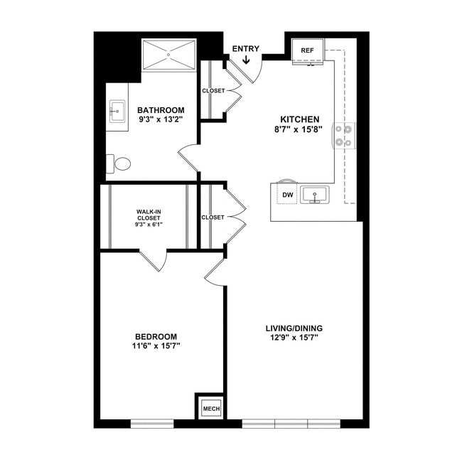 Floorplan - Residences on Lincoln Square, A 55+ Community