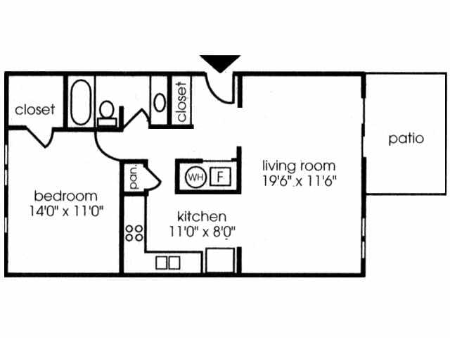 1BR/1BA - Wyckford Commons