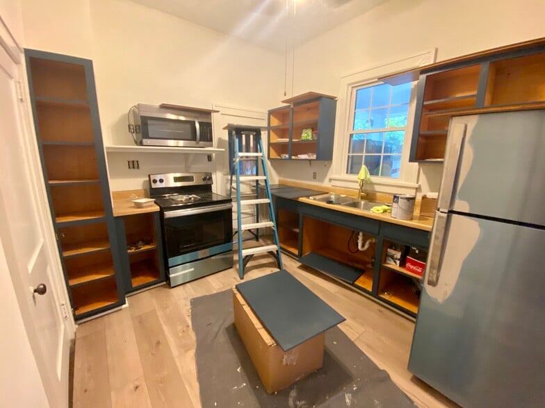 Almost complete. Cabinet doors are about to be hung - 173 Forest Hill Dr