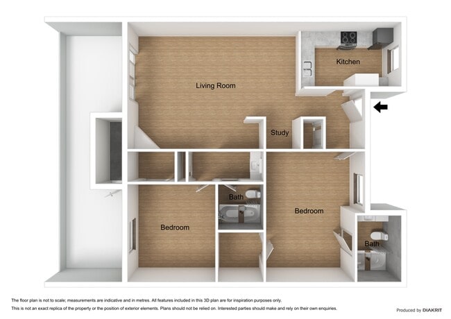 Floorplan - The Current Apartments