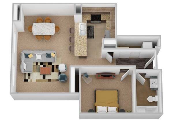Floorplan - Renaissance at the Power Building