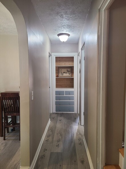 Downstairs hall & storage - 707 E Wood St