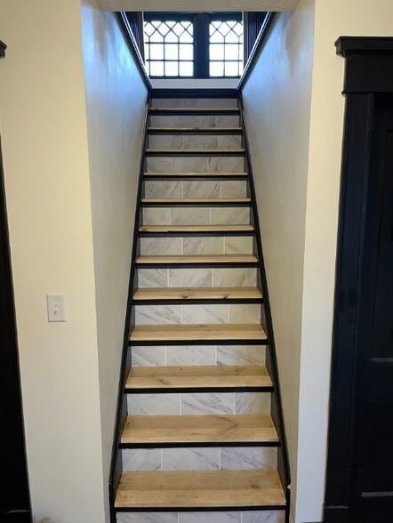 Living room Staircase - 426 1st St SW