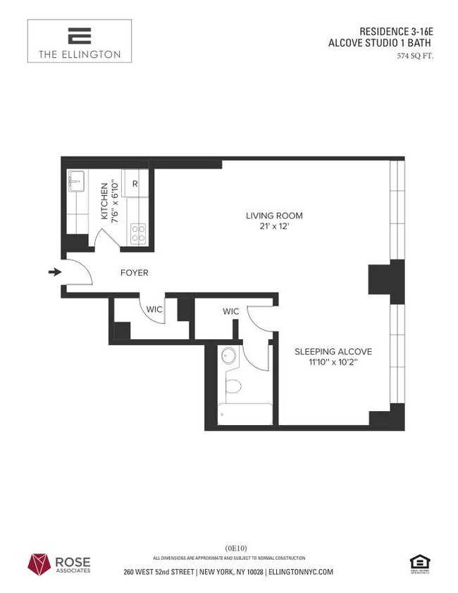 Floorplan - The Ellington