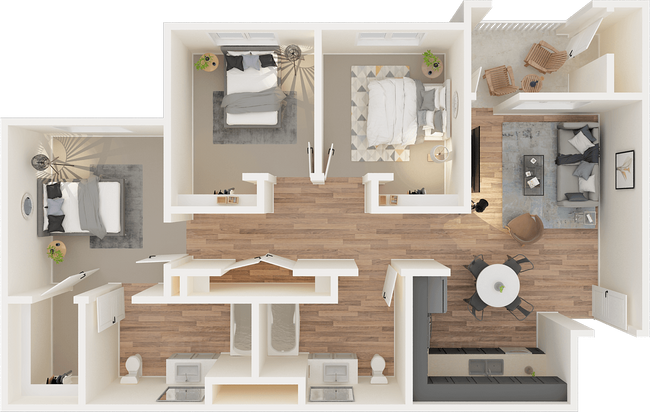 Floorplan - Antioch Family and Senior Apartments