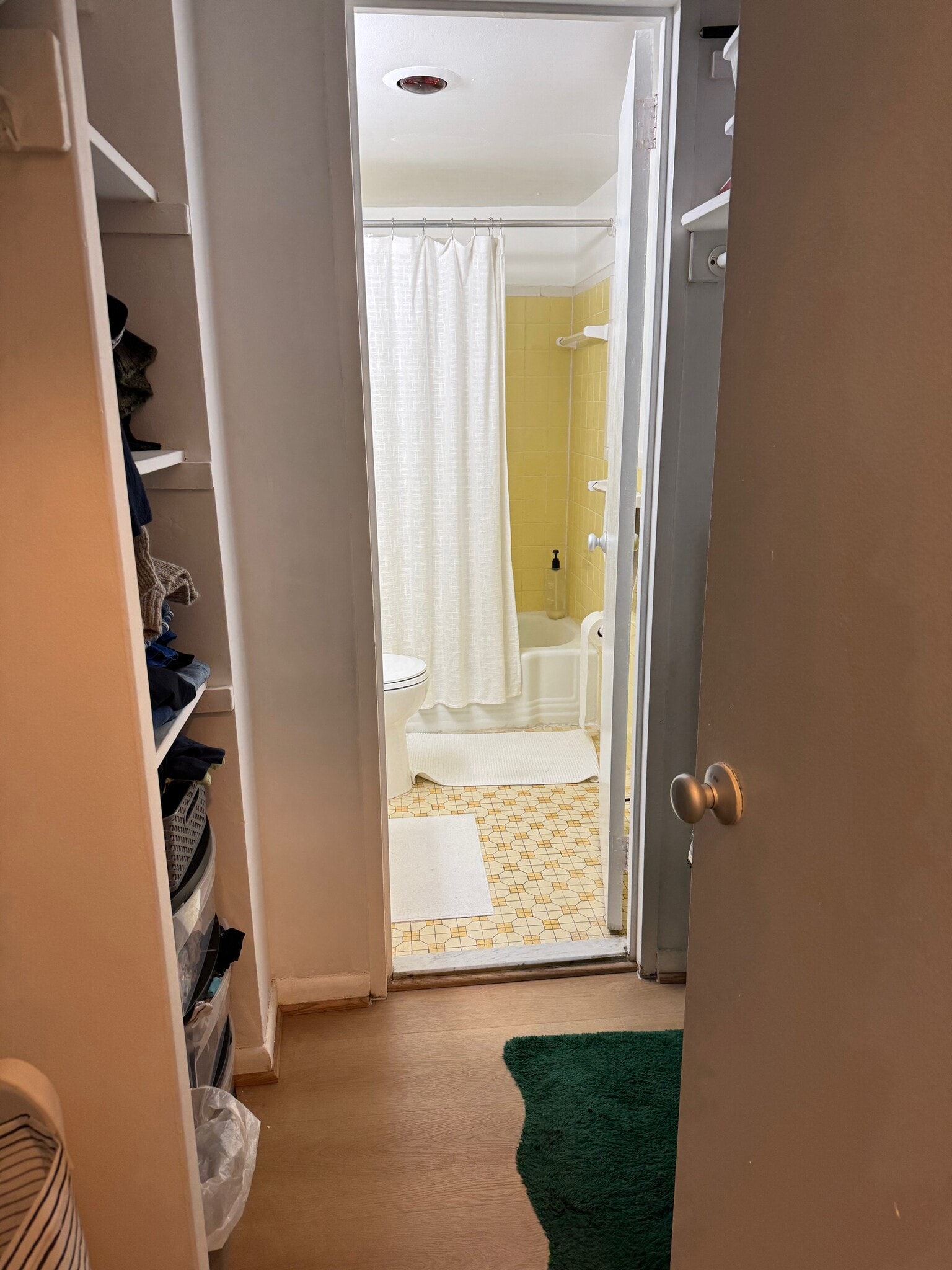 Walkin closet and bath - 1330 New Hampshire Ave NW