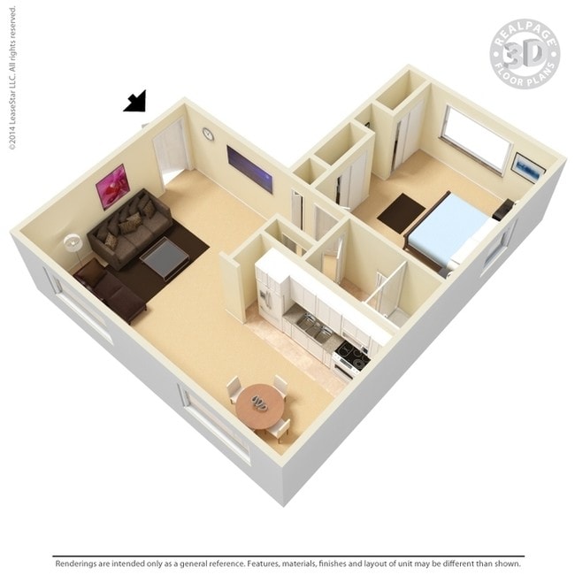 1BR/1BA - Audubon Manor