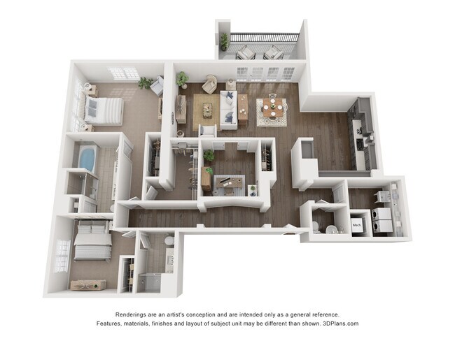 Floorplan - The Residences at Amberley Woods