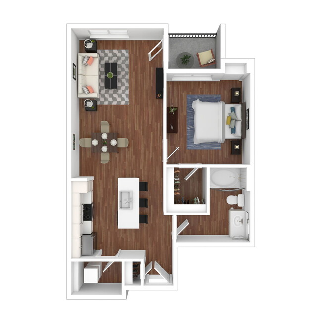 Floorplan - 7166 at Belmar