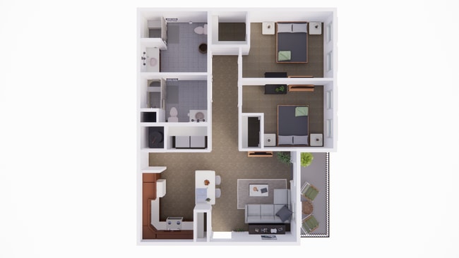 Floorplan - Pebblebrook Parkside