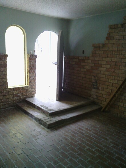 front door from inside - 2323 Hicks Ave