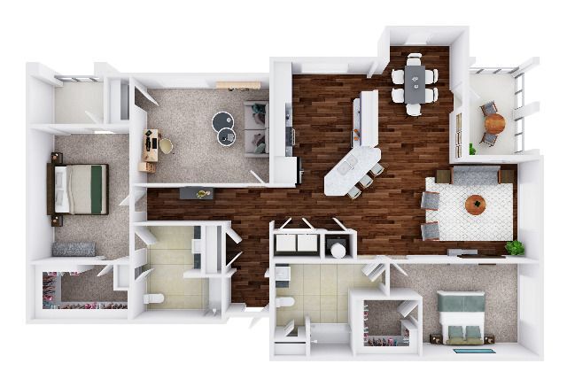 Da Vinci P2A | 2 bed / 2 bath - The Alloro at University Groves