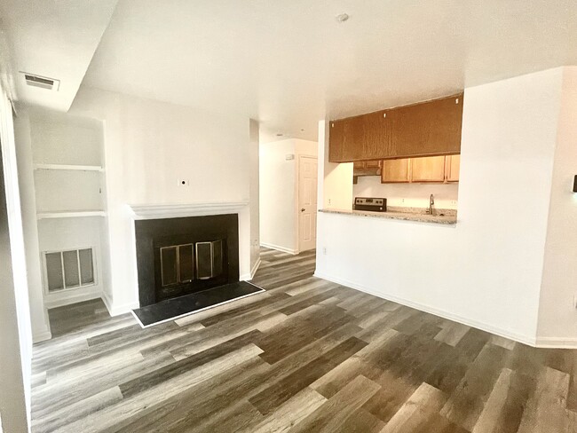 Main living area featuring fireplace - 2010 Alice Ave