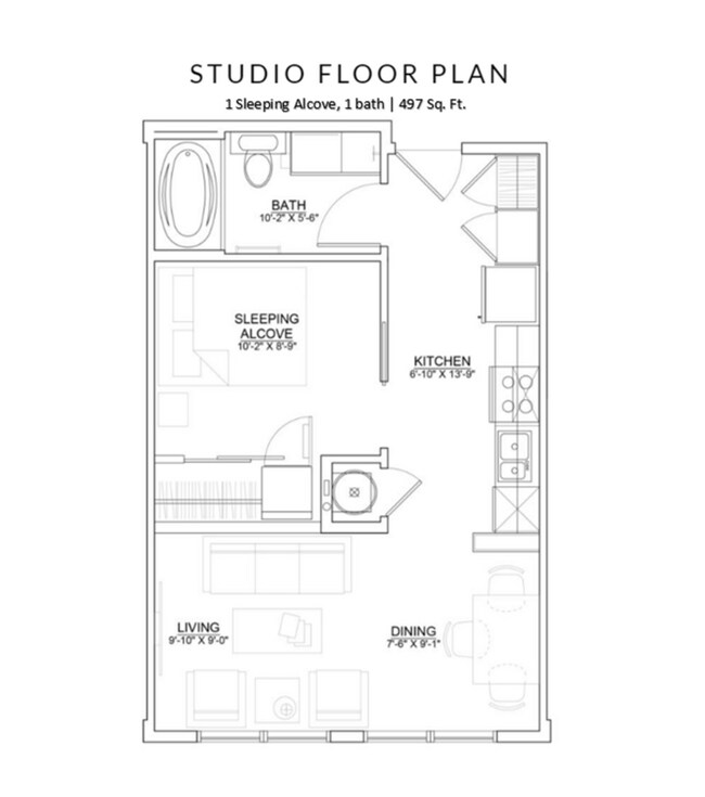 Building Photo - Studio living in style - North of the River in KCMO