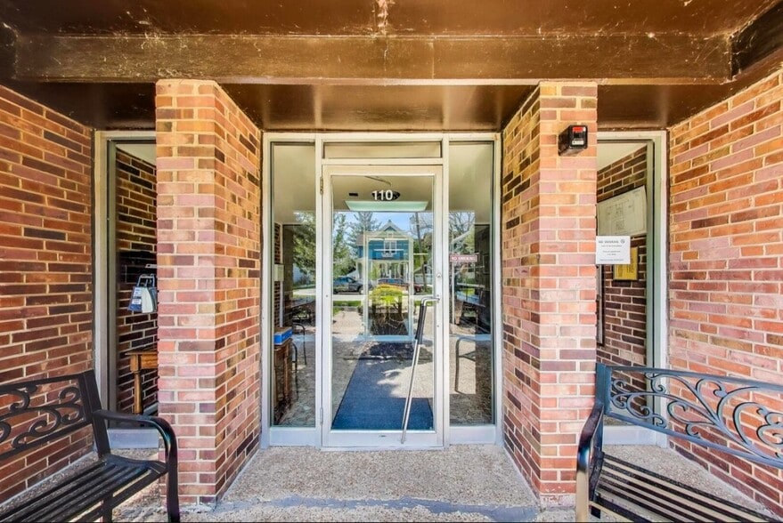 Building Front Door - 110 S Dunton Ave