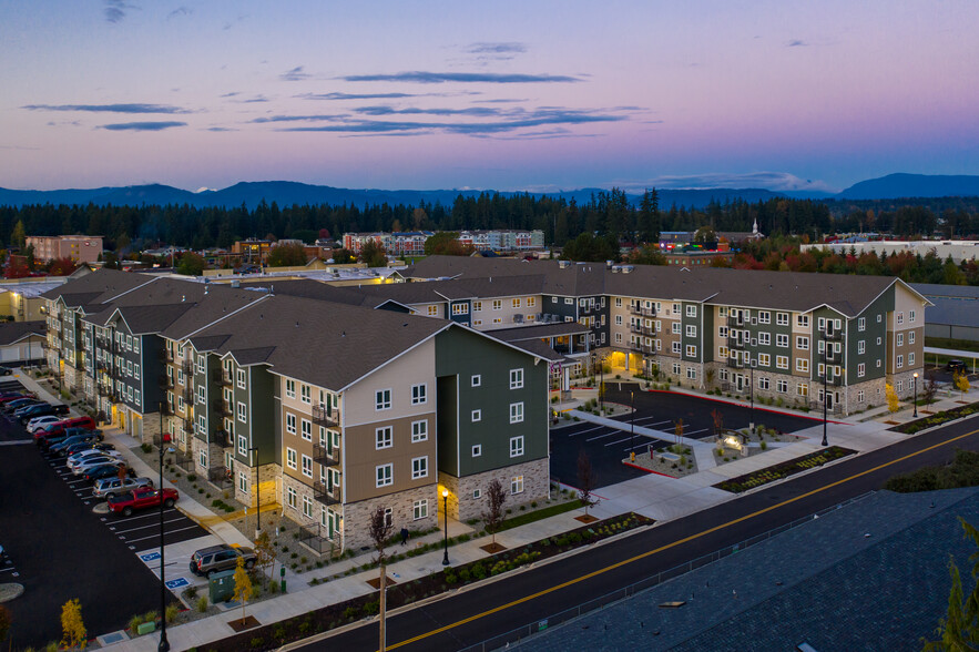 Exterior At Sunset - Affinity at Arlington 62+