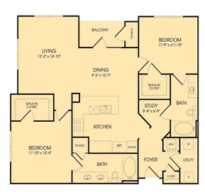 2BR/2BA - The Millennium Waterway