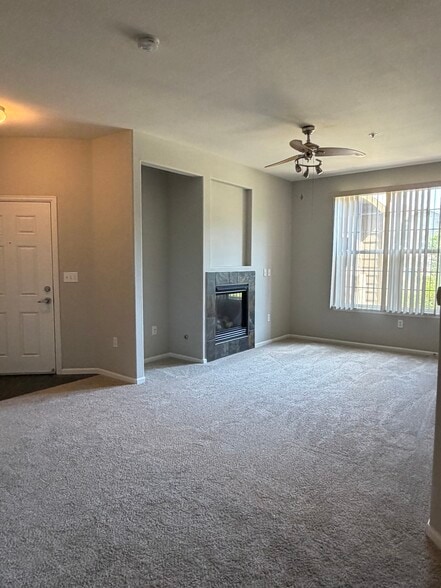 Living room with firepalce - 1465 Blue Sky Cir