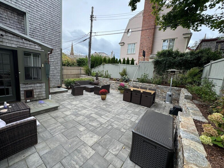 Secondary Entrance & Back Patio Area - 30 Golden Hill St
