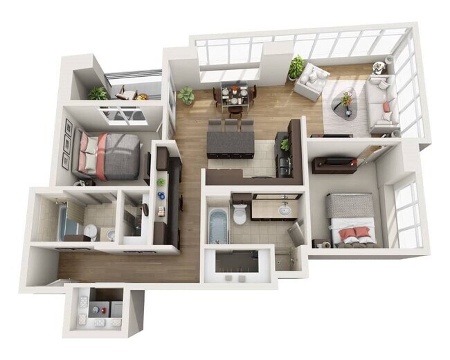 Floorplan - 717 Olympic