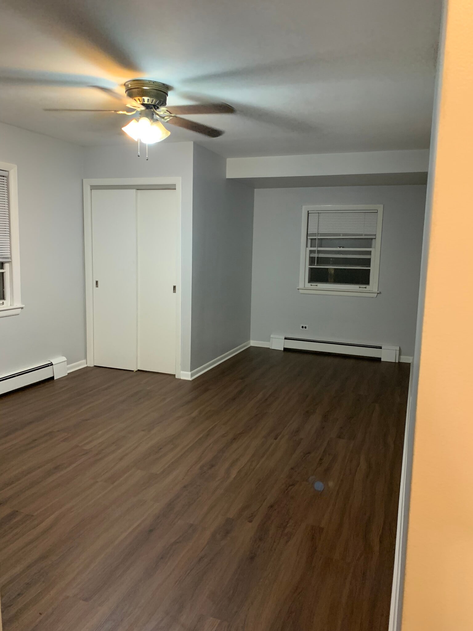 Main space (living/dining) with walk-in closet - 4158 N Meade Ave