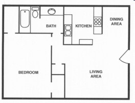 1BR/1BA - Southpointe Apartments
