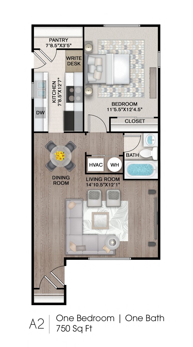 Floorplan - The Ascend at Pensacola Bay