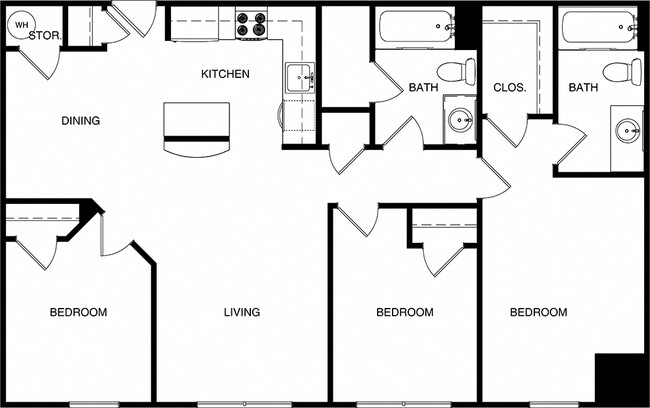 Floorplan - Merritt Station