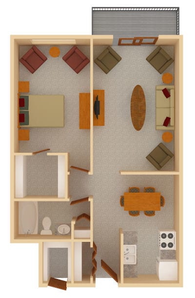 Floorplan - Larpenteur Villa
