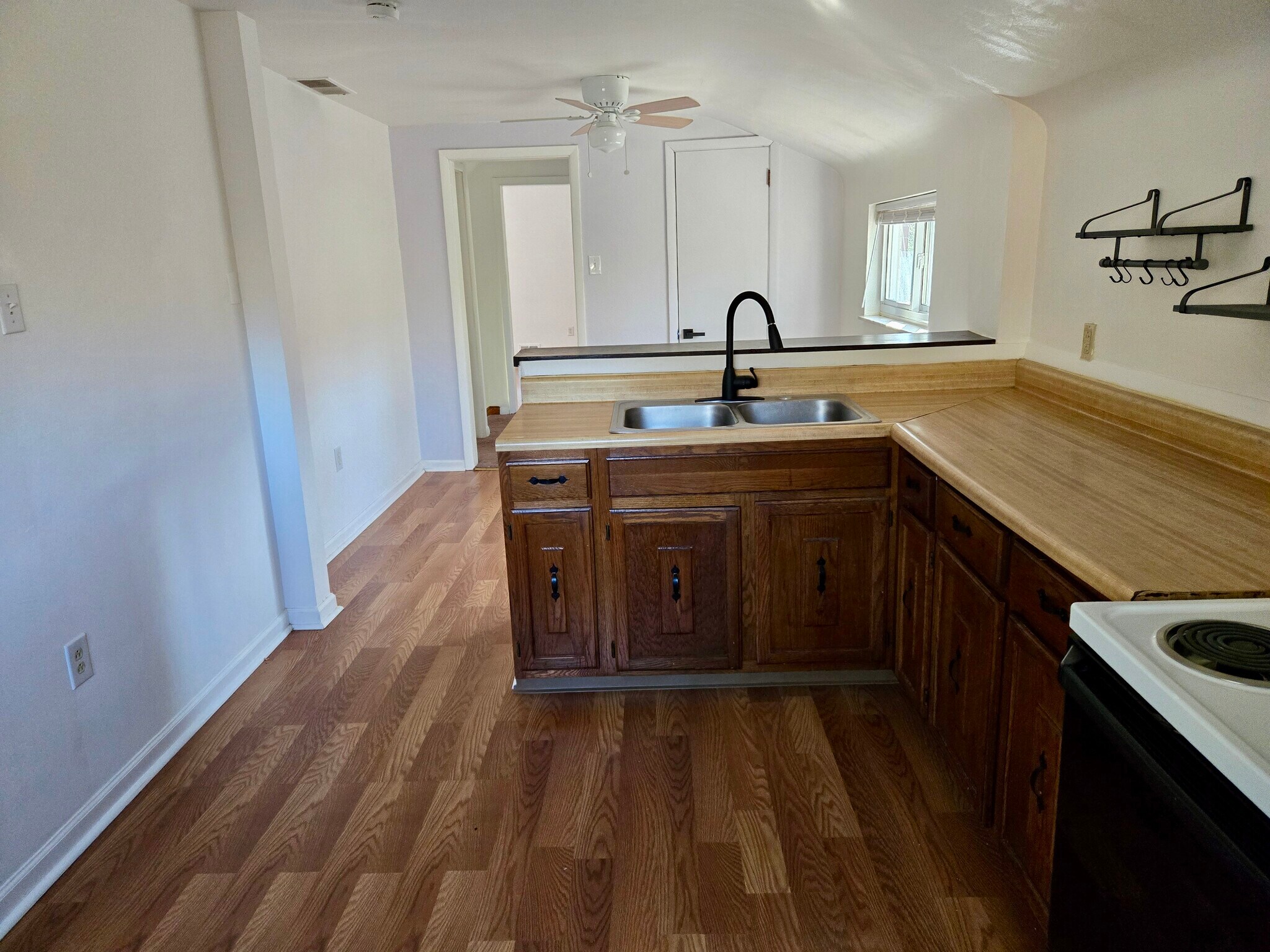 Kitchen again, 1st bedroom is near the hallway entrance - 2612 Louisiana Ave