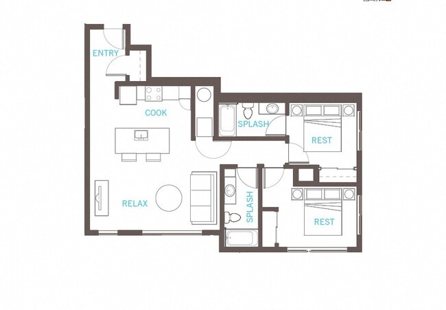 Floorplan - Vue 22 Apartments